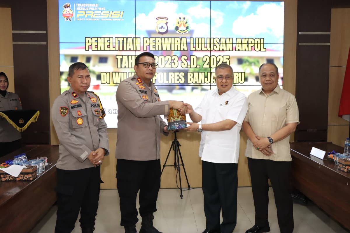 Dari Polres Banjarbaru, Akpol Kaji Kurikulum Baru dan Masa Studi Tiga Tahun